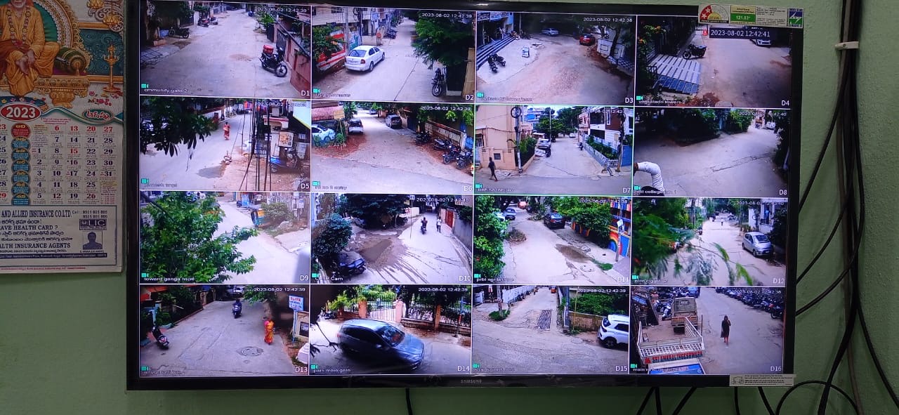 SLNS street surveillance live monitor